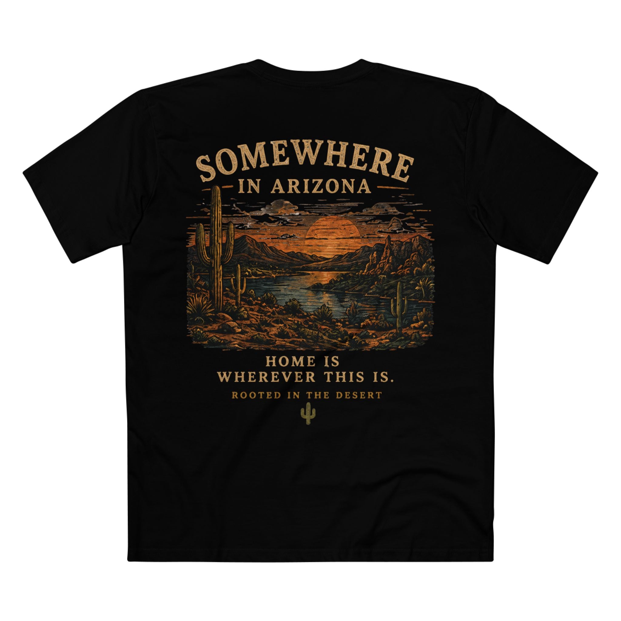 Somewhere in Arizona Graphic Tee — River Sunset Graphic T-Shirt | Summer 26' Collection