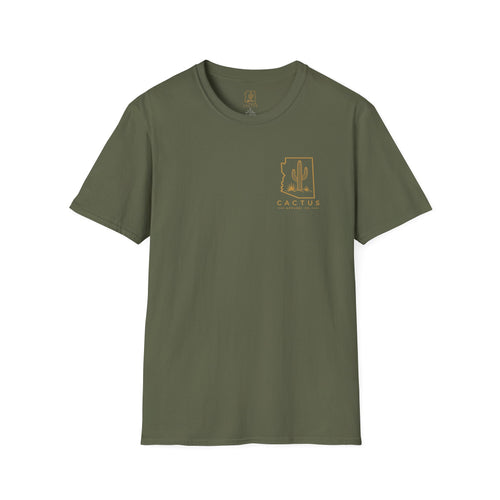 Cactus Apparel Co. Logo T-Shirt — OD Green/Bronze Logo Tee