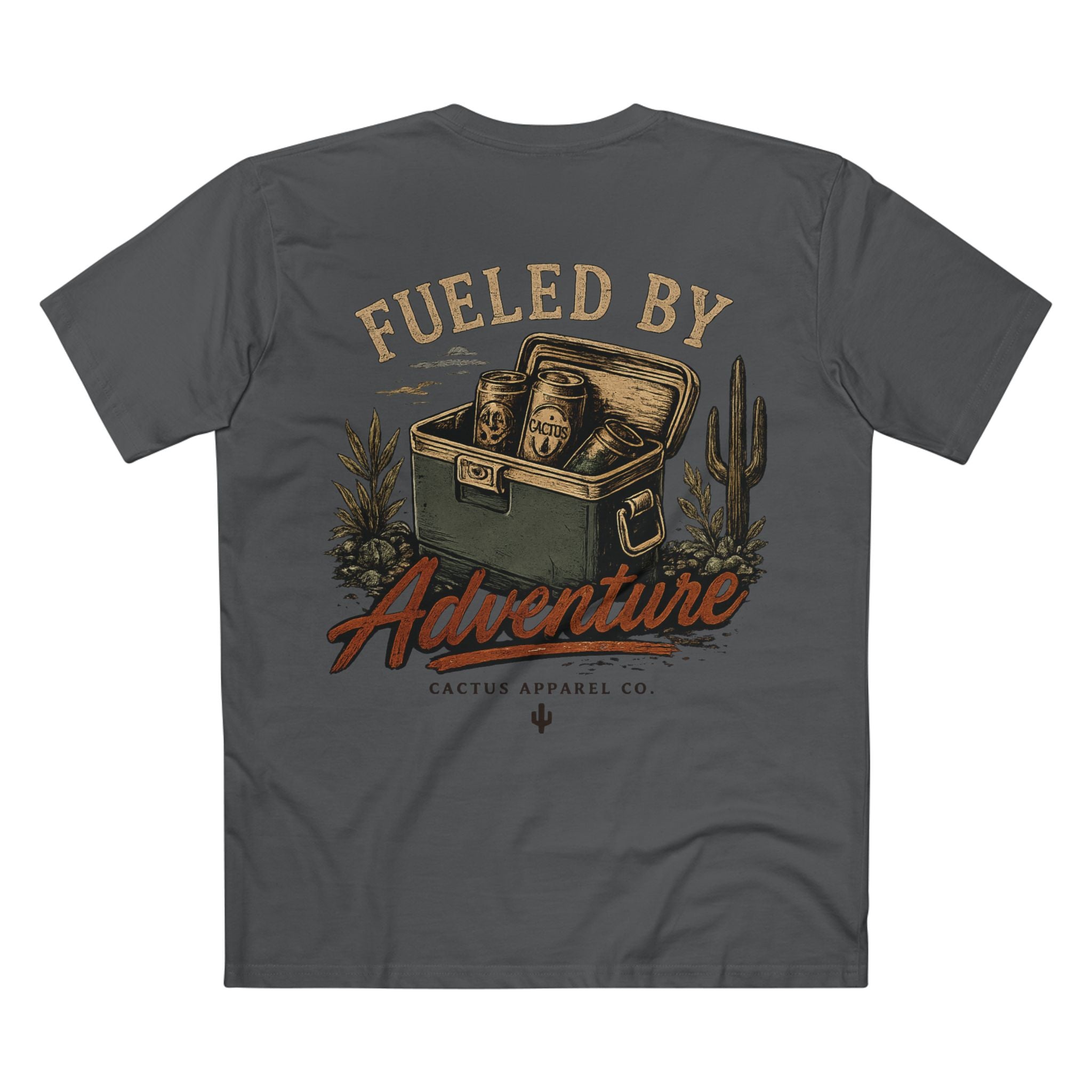 Fueled By Adventure Graphic Tee — Retro Cooler T‑Shirt | Summer 26' Collection