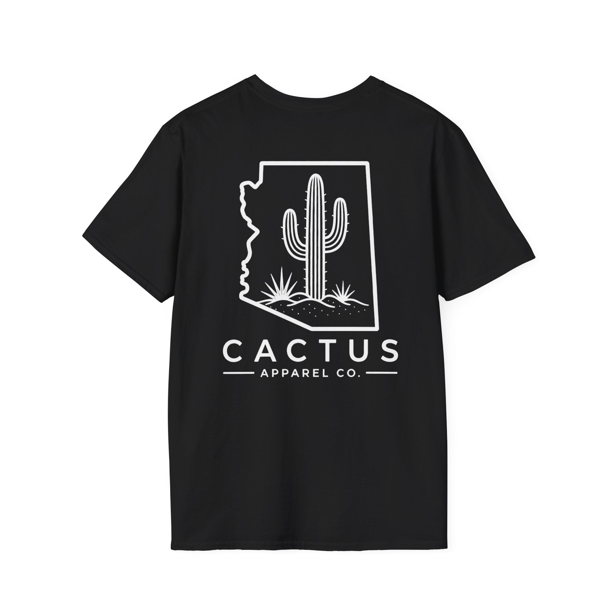 Cactus Apparel Co. Logo T-Shirt — Black Logo Tee