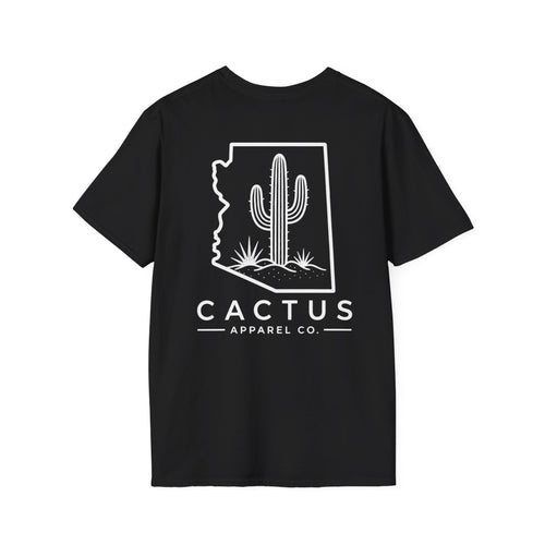 Cactus Apparel Co. Logo T-Shirt — Black Logo Tee