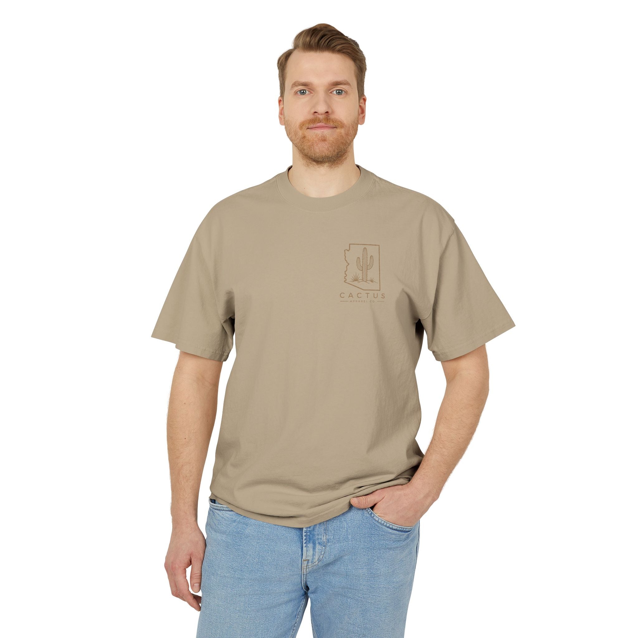 Desert State of Mind Tee — Retro Sunset Graphic T-Shirt | Skeleton Collection