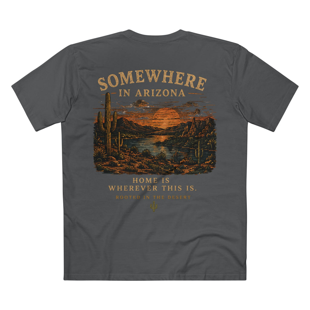 Somewhere in Arizona Graphic Tee — River Sunset Graphic T-Shirt | Summer 26' Collection