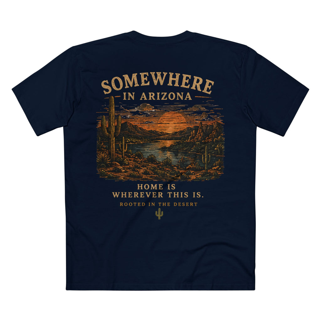 Somewhere in Arizona Graphic Tee — River Sunset Graphic T-Shirt | Summer 26' Collection