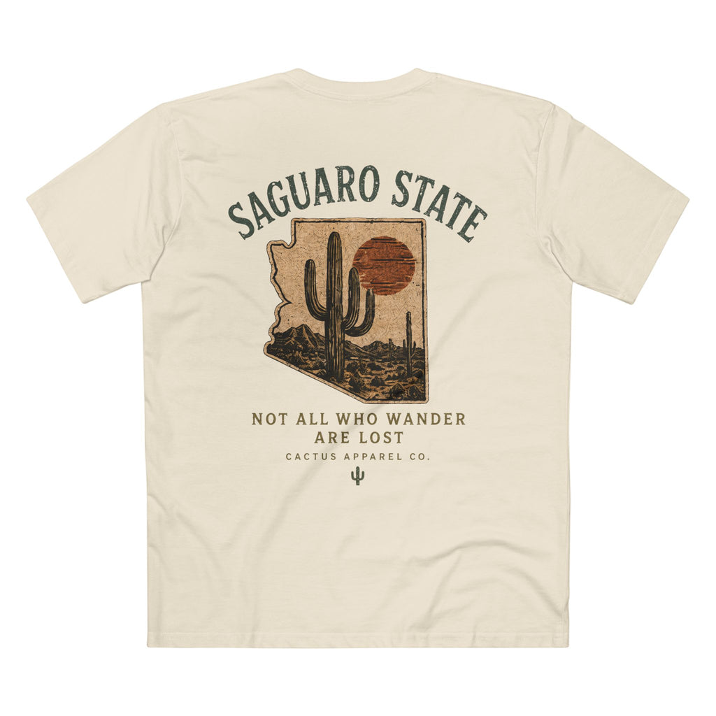Saguaro State Tee — Saguaro Sunset Graphic T-Shirt | Summer 26' Collection