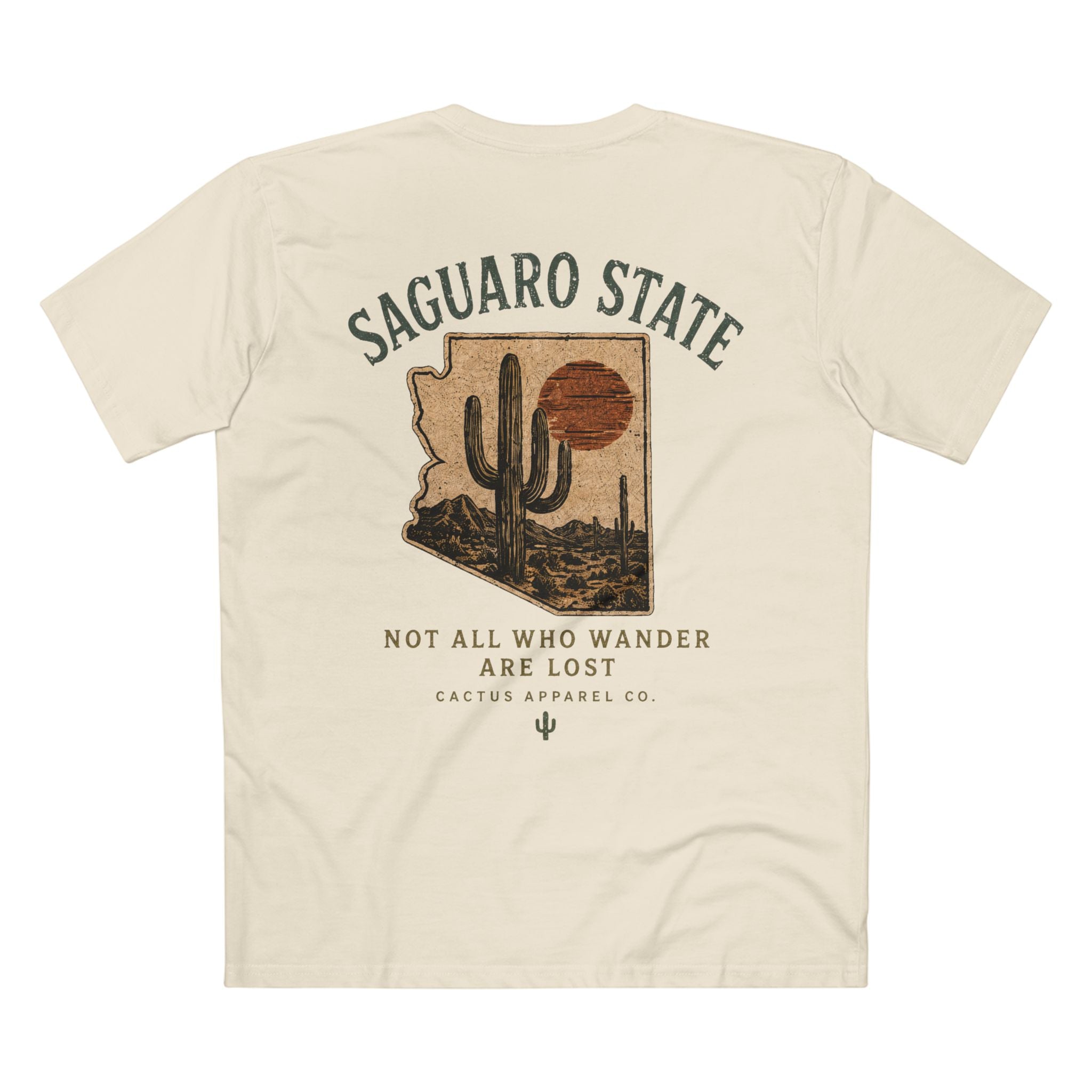Saguaro State Tee — Saguaro Sunset Graphic T-Shirt | Summer 26' Collection