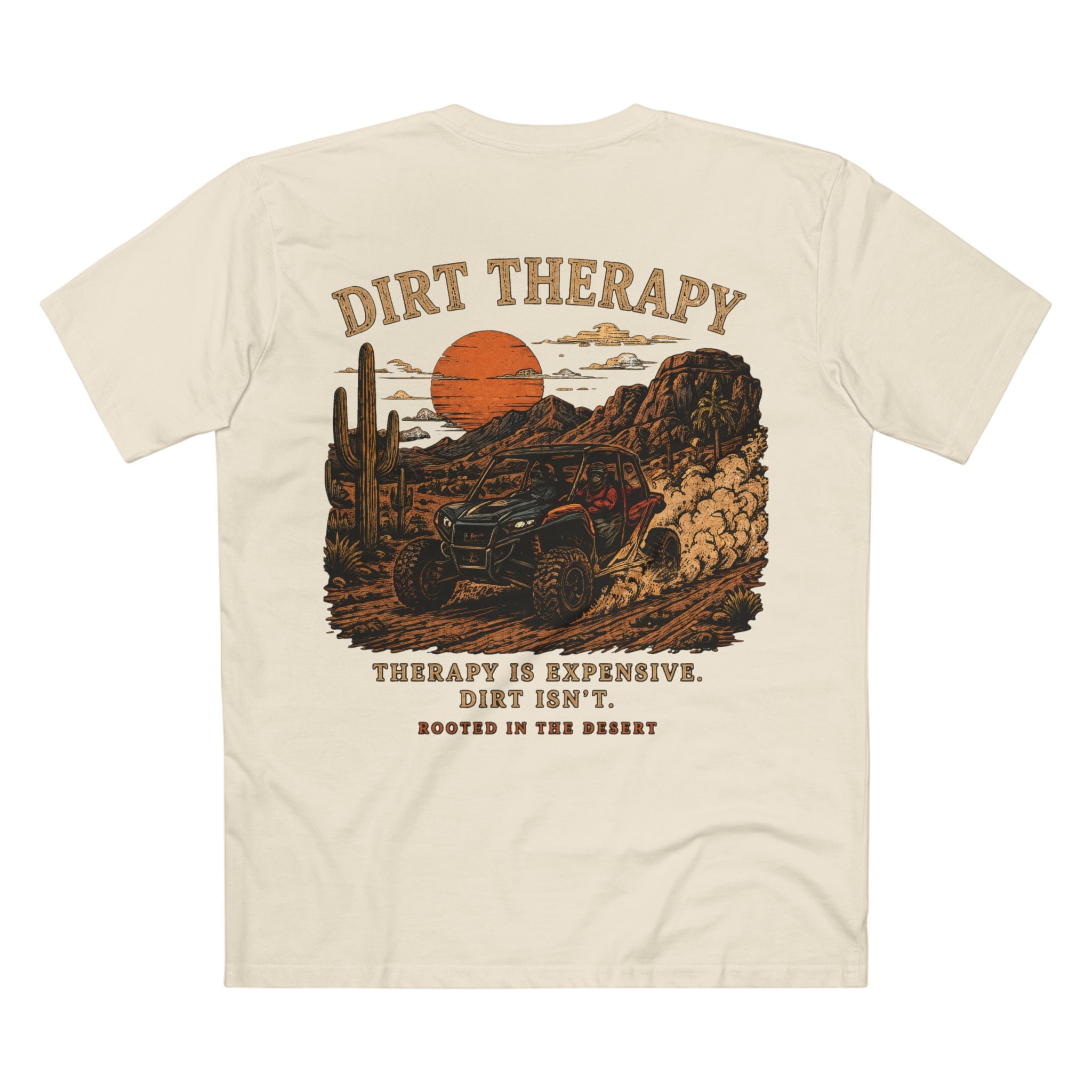 Dirt Therapy Tee — SXS Trail Ride Graphic T-Shirt | Summer 26 Collection
