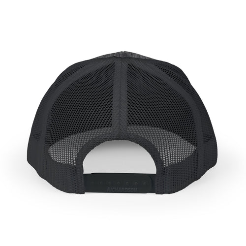 Cactus Apparel Co. Logo Trucker Snapback— Black w/ White Logo