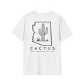 Cactus Apparel Co. Logo T-Shirt — White Logo Tee
