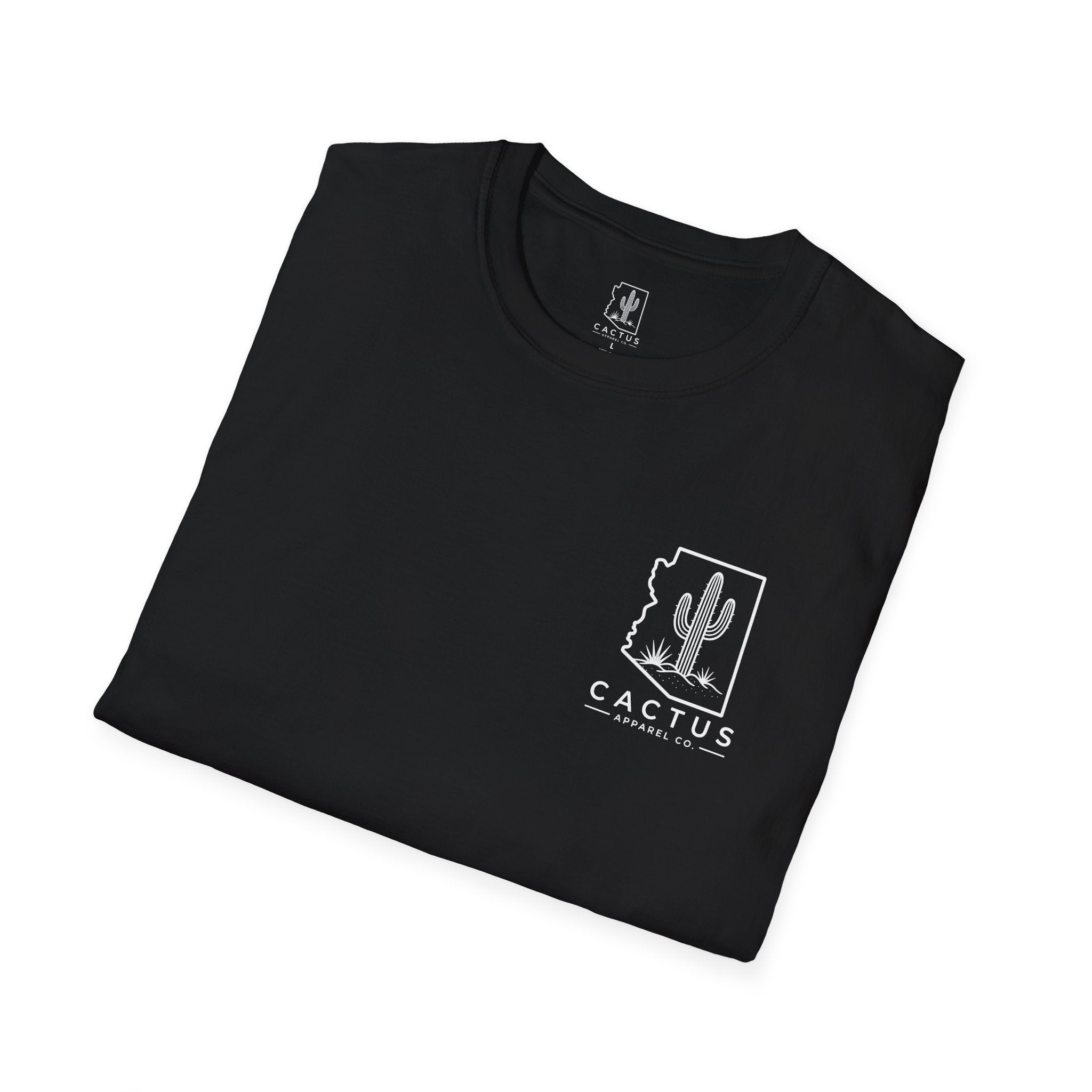 Cactus Apparel Co. Logo T-Shirt — Black Logo Tee