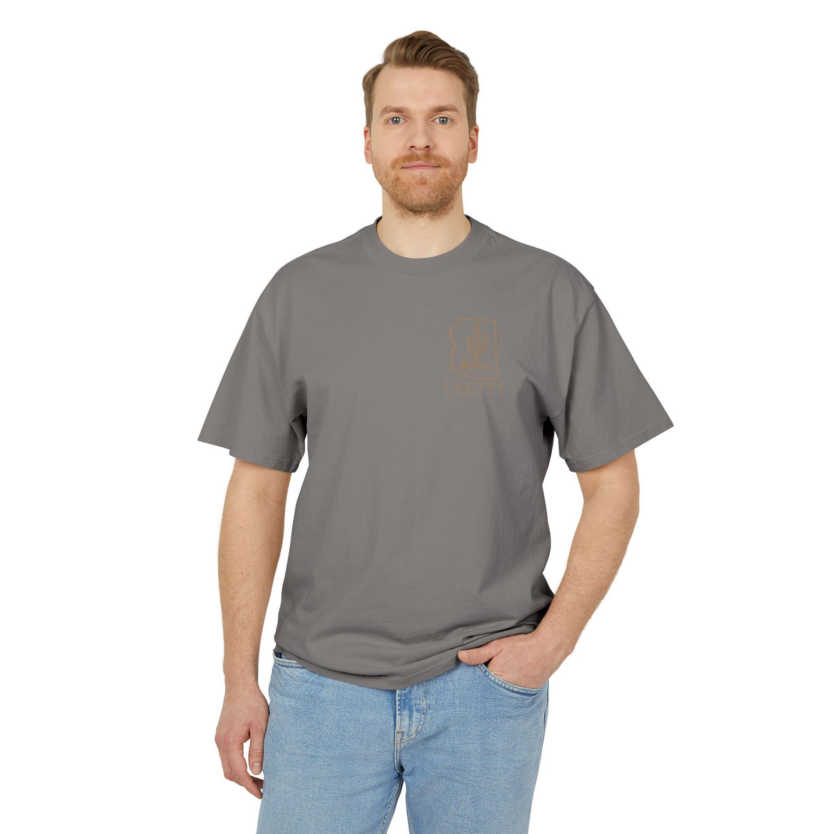 Desert State of Mind Tee — Retro Sunset Graphic T-Shirt | Skeleton Collection