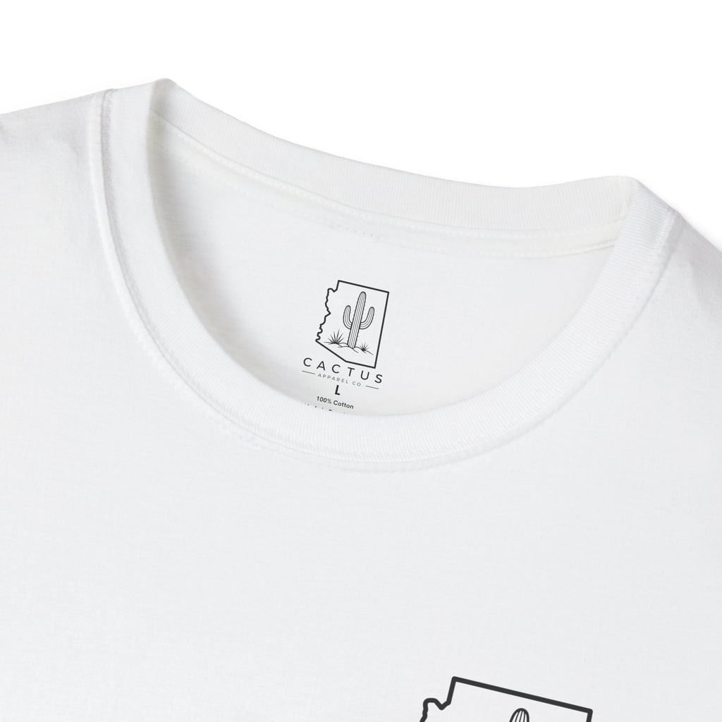 Cactus Apparel Co. Logo T-Shirt — White Logo Tee