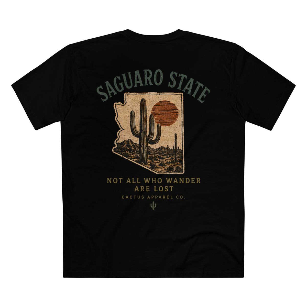 Saguaro State Tee — Saguaro Sunset Graphic T-Shirt | Summer 26' Collection