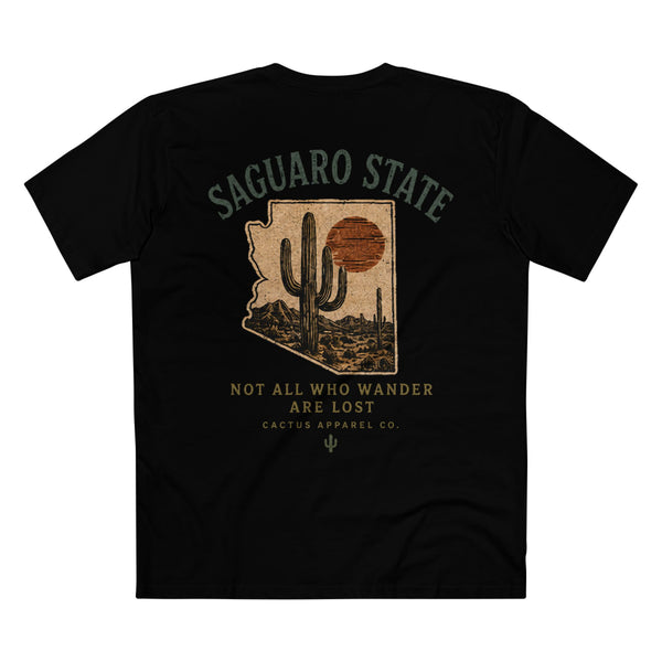 Saguaro State Tee — Saguaro Sunset Graphic T-Shirt | Summer 26' Collection