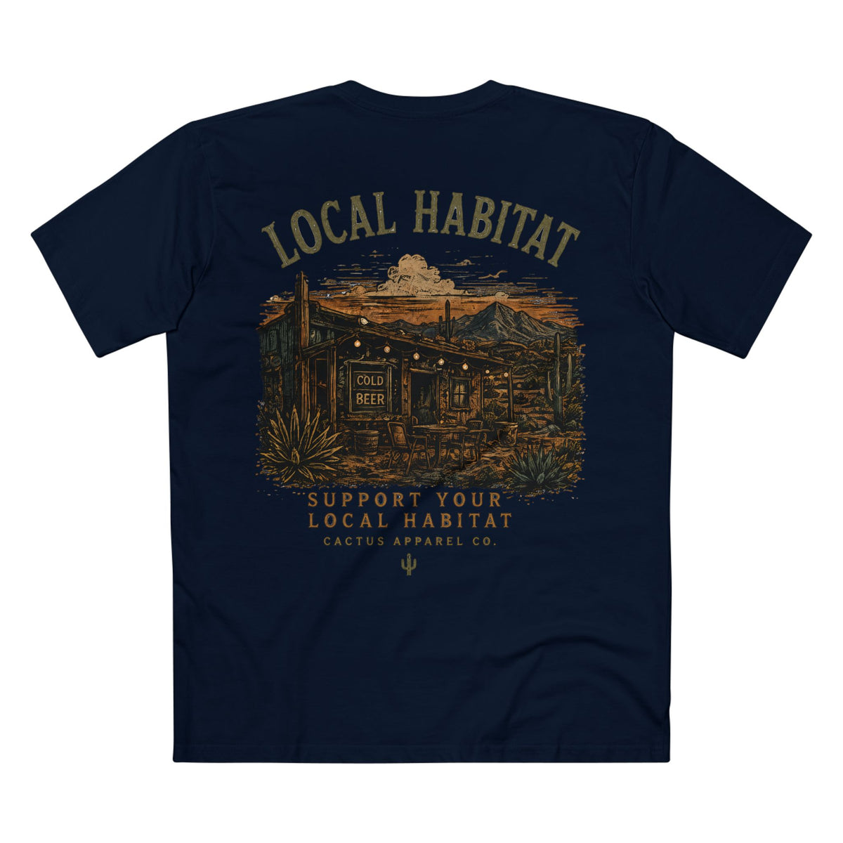Local Habitat Tee — Desert Saloon Graphic T-Shirt | Summer 26' Collection