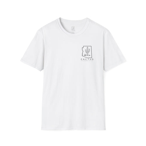 Cactus Apparel Co. Logo T-Shirt — White Logo Tee