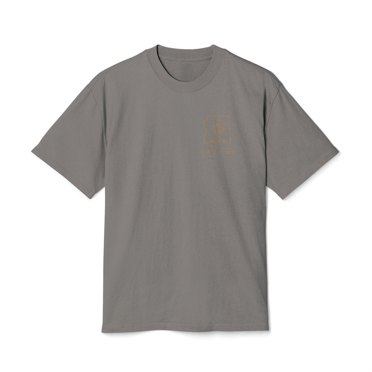 Cactus Campfire Tee — Desert Campfire Graphic T‑Shirt | Skeleton Collection