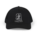 Cactus Apparel Co. Logo Trucker Snapback— Black w/ White Logo