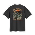 Surf Skeleton Vintage Tee — "Lake · Wake · Repeat" Skeleton Graphic T-Shirt | Skeleton Collection