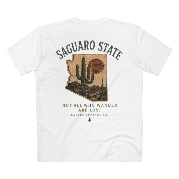 Saguaro State Tee — Saguaro Sunset Graphic T-Shirt | Summer 26' Collection