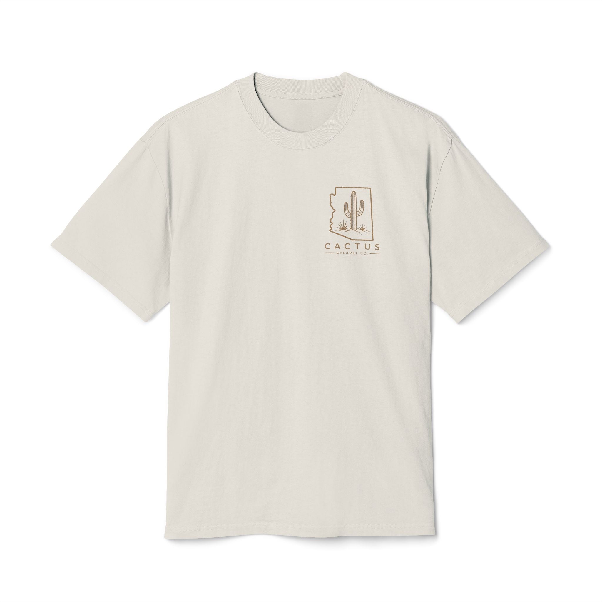 Cactus Campfire Tee — Desert Campfire Graphic T‑Shirt | Skeleton Collection