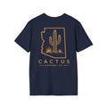 Cactus Apparel Co. Logo T-Shirt — Navy/Bronze Logo Tee